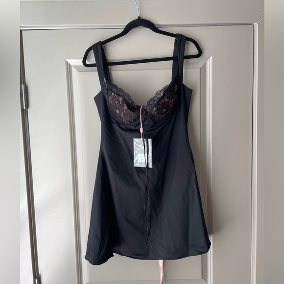 House of CB Adriana Dress - Black, Size Large, Bigger Cup (D-E), NEW WITH TAGS - Picture 3 of 6